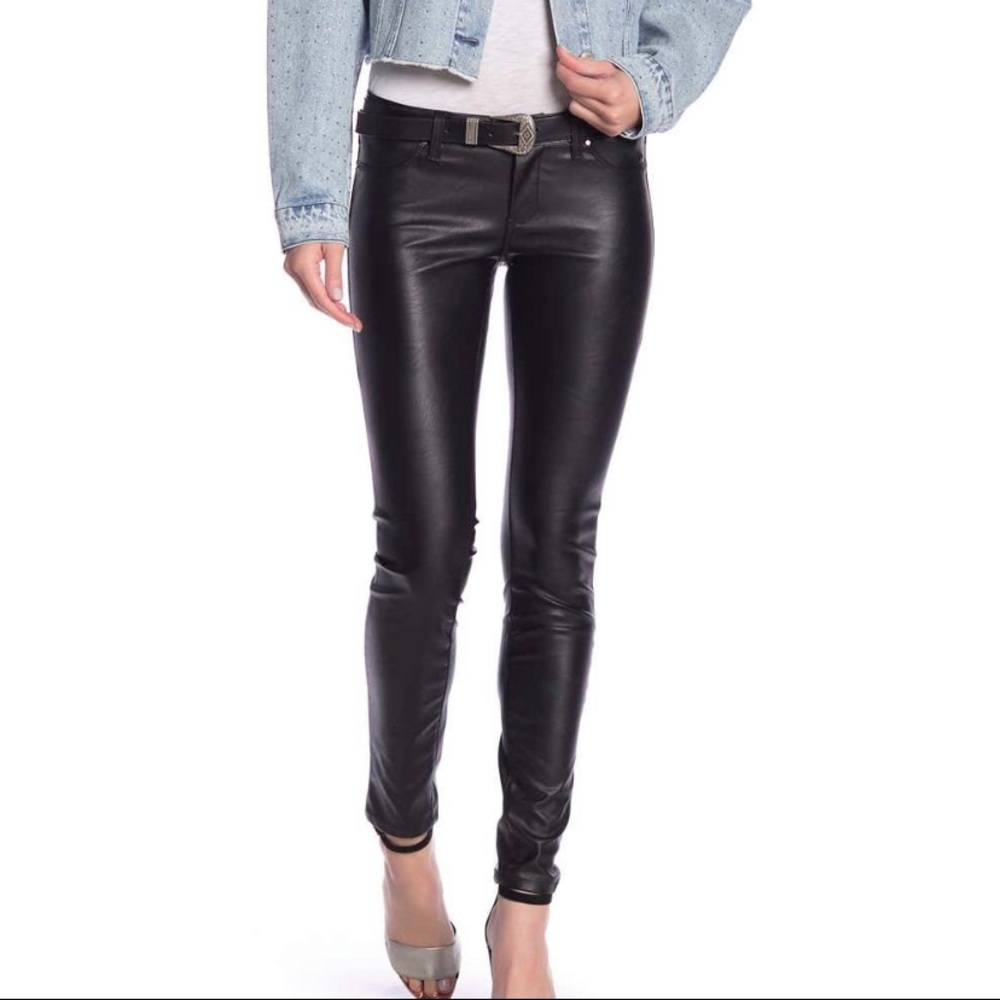 BlankNYC faux leather pants size 25